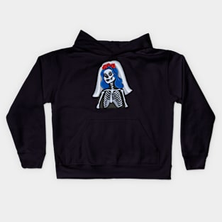 Skeleton Bride Kids Hoodie